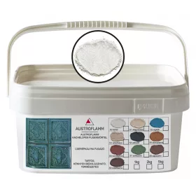   Austroflamm Fugenmörtel -  cserépkályha fugázó 1kg / vödör FEHÉR