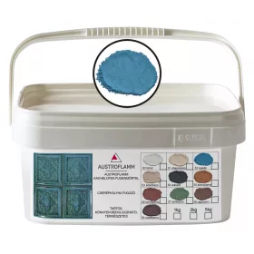  Austroflamm Fugenmörtel -  cserépkályha fugázó 1kg / vödör ÉGKÉK