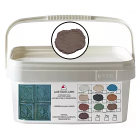   Austroflamm Fugenmörtel -  cserépkályha fugázó 1kg / vödör CAPUCCINO BARNA