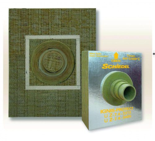 Schiedel Ignis Protect falátvezető 100 mm - más méretben is