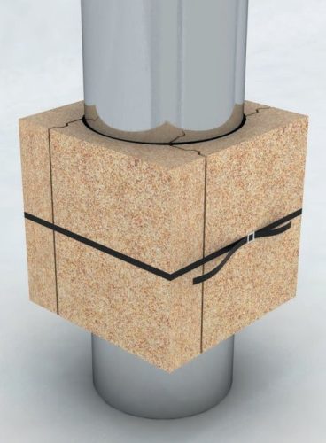 Schiedel Vermis rétegrendi átvezető készlet D=280 mm kémény átmérő