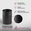 Füstcső egyenes 25cm hosszú, ø150
