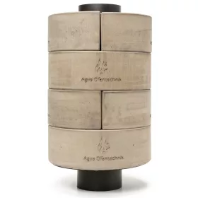 Füstcső hőtároló készlet 50 cm magas, 49 kg, ø120