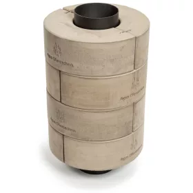 Füstcső hőtároló készlet 50 cm magas, 49 kg, ø120