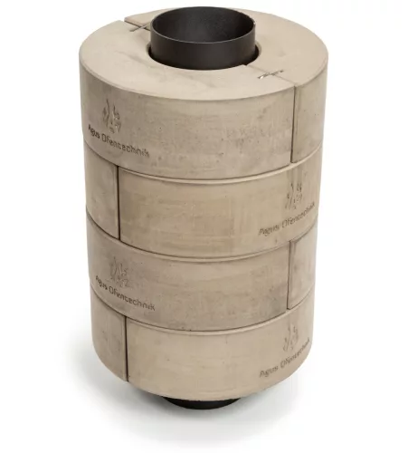 Füstcső hőtároló készlet 50 cm magas, 49 kg, ø120