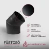 Füstcső könyök 45 fokos, ø180