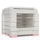 ÖkoSmart cserépkályha ökotűztér csomag 35x35x52 cm méretig - fehér