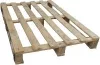 Egyutas raklap 120x80 cm, 500 kg teherbírás