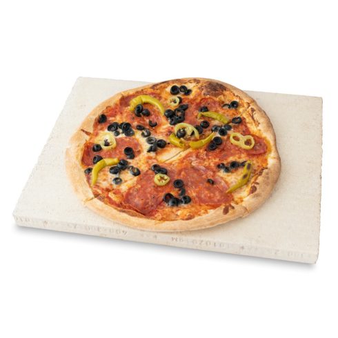 Pizzakő, kenyérsütő lap 40x30x2,5 cm (lapát nélkül)