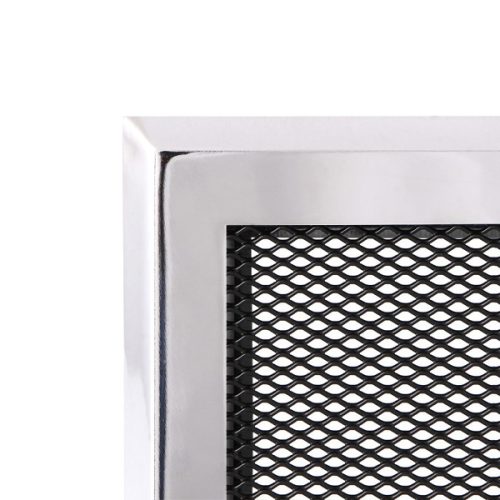 19x34 cm króm egyszerű kandalló szellőzőrács