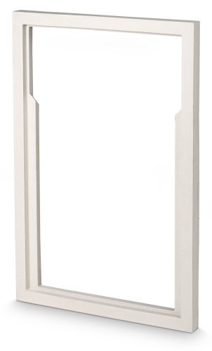 szerviz ajtó kandalló burkolatra, önzáró 40x60 cm